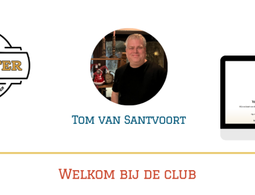 Welkom bij de club Tom