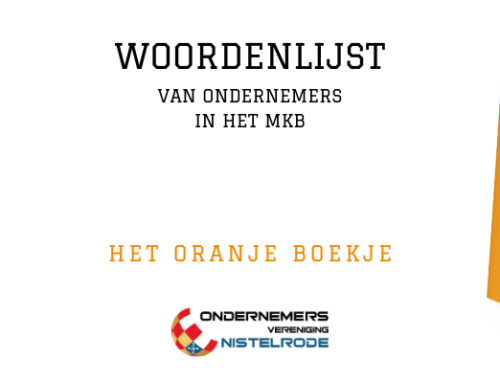 Het Oranje Boekje, woordenlijst voor MKB ondernemers